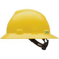Casque de s&eacute;curit&eacute; &agrave; fente et bordure compl&egrave;te V-Gard, R&eacute;pond aux normes CSA type 1, Suspension Glissement rapide, Non ventil&eacute; Advanced Consulting and Training Ltd.