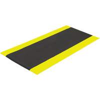 Airsoft Anti-Fatigue Mat, Pebbled, 3' x 5' x 3/8", Black/Yellow, PVC Sponge Advanced Consulting and Training Ltd.