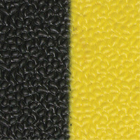 Airsoft Anti-Fatigue Mat, Pebbled, 3' x 5' x 3/8", Black/Yellow, PVC Sponge Advanced Consulting and Training Ltd.