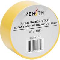 Aisle Marking Tape, 2" x 108', PVC, Yellow Advanced Consulting and Training Ltd.