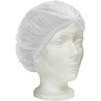 Ronco Care Pleated Bouffant Cap, Polypropylene, 24", White Advanced Consulting and Training Ltd.