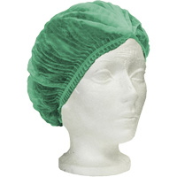 Ronco Care Pleated Bouffant Cap, Polypropylene, 21", Green Advanced Consulting and Training Ltd.
