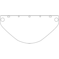 Visi&egrave;re de s&eacute;curit&eacute; universelle Dynamic, Polycarbonate, Teinte Transparent Advanced Consulting and Training Ltd.