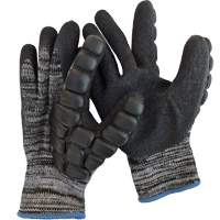 Anti-Impact Coated Hammer Gloves, 8/Medium, Synthetic Palm, Elastic Cuff Advanced Consulting and Training Ltd.