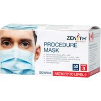 Disposable Procedure Face Masks, ASTM F2100 Level 3, Class 1 Advanced Consulting and Training Ltd.