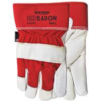 Red Baron Fitter's Gloves, Large, Grain Cowhide Palm, Sherpa Inner Lining Advanced Consulting and Training Ltd.