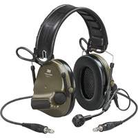 Casque VI NIB avec deux fils de sortie et rail arc Peltor ComTac, Style Bandeau, 23 dB Advanced Consulting and Training Ltd.