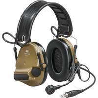 Casque VI NIB avec fils de sortie unique et rail arc Peltor ComTac, Style Bandeau, 23 dB Advanced Consulting and Training Ltd.