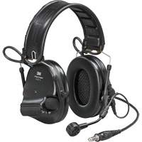 Casque VI NIB avec fils de sortie unique et rail arc Peltor ComTac, Style Bandeau, 23 dB Advanced Consulting and Training Ltd.