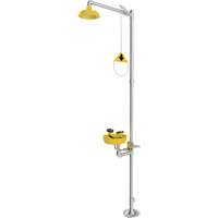Douche durgence et douche oculaire combin&eacute;es, Socle Advanced Consulting and Training Ltd.