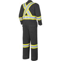 7702BK Combinaison ignifuge et r&eacute;sistant &agrave; l'arc &eacute;lectrique 88/12 FR-Tech, Taille 36, Noir, 9,7 cal/cm² Advanced Consulting and Training Ltd.