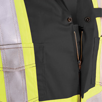 7702BK Combinaison ignifuge et r&eacute;sistant &agrave; l'arc &eacute;lectrique 88/12 FR-Tech, Taille 36, Noir, 9,7 cal/cm² Advanced Consulting and Training Ltd.