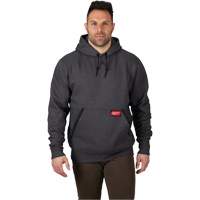 Heavy-Duty Pullover Hoodie, Men's, Small, Grey Advanced Consulting and Training Ltd.