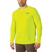 Workskin Lightweight High Visibility Shirt, Men's, Small, Yellow Advanced Consulting and Training Ltd.