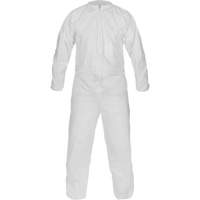 CleanMax&reg; Clean Manufactured Non-Sterile Coverall, Medium, White, Microporous Advanced Consulting and Training Ltd.