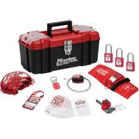 Standard Personal Lockout Kit with Zenex Thermoplastic Locks, Valve Kit, 13 Components Advanced Consulting and Training Ltd.
