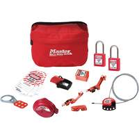 Standard Lockout Kit with Zenex Thermoplastic Locks, Electrical/Valve Kit, 14 Components Advanced Consulting and Training Ltd.
