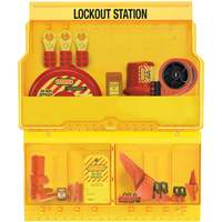 Premier Valve & Electrical Deluxe Lockout Station, None Padlocks, 32 Padlock Capacity, Padlocks Not Included Advanced Consulting and Training Ltd.
