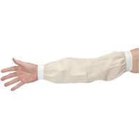 Manchettes, 18", Coton, Blanc Advanced Consulting and Training Ltd.