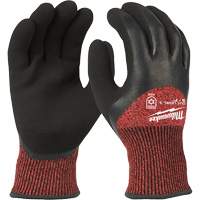 Winter Cut-Resistant Gloves, Size X-Large, 15 Gauge, Rubber Latex Coated, ANSI/ISEA 105 Level 3 Advanced Consulting and Training Ltd.