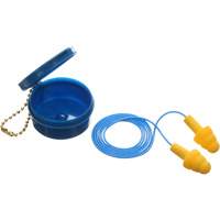 E-A-R Ultrafit Premolded Earplugs, Corded, Pair - Plastic Case, 25 dB NRR, One-Size Advanced Consulting and Training Ltd.
