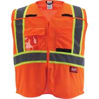 Veste de s&eacute;curit&eacute; pour signaleur, Orange haute visibilit&eacute;, Moyen/Petit Advanced Consulting and Training Ltd.