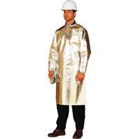 ALM 300 Long Heat Protective Apron/Smock, 48" L, Aluminized Fibreglass Advanced Consulting and Training Ltd.
