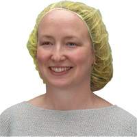 Bonnets bouffants, Polypropyl&egrave;ne, 21", Jaune Advanced Consulting and Training Ltd.