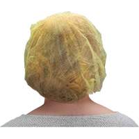 Bonnets bouffants, Polypropyl&egrave;ne, 21", Jaune Advanced Consulting and Training Ltd.