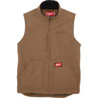 Heavy-Duty Sherpa-Lined Vest, Men's, Small, Brown Advanced Consulting and Training Ltd.