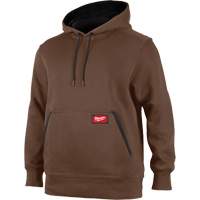 Midweight Pullover Hoodie, Men's, Small, Brown Advanced Consulting and Training Ltd.