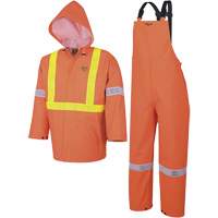 R85 Element FR FR 3-Piece Safety Rain Suit, Small, High Visibility Orange Advanced Consulting and Training Ltd.