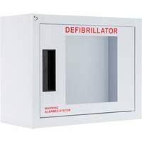Armoire compacte standard pour DEA avec alarme, Philips/Defibtech/Heartsine Pour, Non m&eacute;dical Advanced Consulting and Training Ltd.
