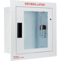 Grande armoire enti&egrave;rement encastr&eacute;e avec alarme, Zoll AED Plus/Zoll AED 3/Cardio-Science/Physio-Control Pour, Non m&eacute;dical Advanced Consulting and Training Ltd.