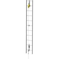 Ensemble de c&acirc;bles de s&eacute;curit&eacute; pour &eacute;chelle verticale Latchways, Acier inoxydable Advanced Consulting and Training Ltd.