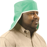 Chapeau avec couvre-nuque en coton ignifug&eacute; Weldlite, Taille unique, Vert Advanced Consulting and Training Ltd.