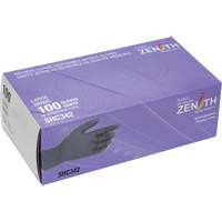 Gants jetables de calibre m&eacute;dical, Grand, Nitrile, 6 mils, Sans poudre, Noir, Classe 2 Advanced Consulting and Training Ltd.