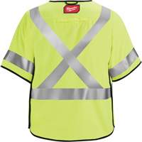 Gilet de s&eacute;curit&eacute; &agrave; maille d&eacute;tachable, Noir/Jaune lime haute visibilit&eacute;, Moyen/Petit Advanced Consulting and Training Ltd.