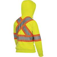 6925W Women's Zip Style Hoodie, X-Small, High Visibility Yellow Advanced Consulting and Training Ltd.