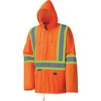 5598 Lightweight Waterproof Rain Suit, Polyester/PVC, Small, High Visibility Orange Advanced Consulting and Training Ltd.