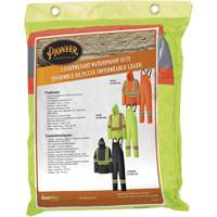 5599 Lightweight Waterproof Rain Suit, Polyester/PVC, X-Small, High Visibility Lime-Yellow Advanced Consulting and Training Ltd.