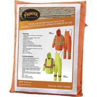 5608 210D Waterproof Rain Suit, Polyester/PVC, Small, High Visibility Orange Advanced Consulting and Training Ltd.