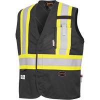 7729 Veste r&eacute;sistante aux arcs &eacute;lectriques FR-Tech, Petit, Noir, 10 cal/cm² Advanced Consulting and Training Ltd.