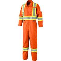 7702T Combinaison FR-Tech contre les arcs, Taille 40 (grand taille), Orange haute visibilit&eacute;, 10 cal/cm² Advanced Consulting and Training Ltd.