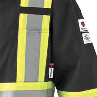 7702BKT Combinaison FR-Tech contre les arcs, Taille 40 (grand taille), Noir, 10 cal/cm² Advanced Consulting and Training Ltd.