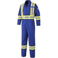 7706 Combinaison ignifuge FR-Tech avec fermetures &agrave; glissi&egrave;re aux jambes, Taille 36, Bleu royal, 9,7 cal/cm² Advanced Consulting and Training Ltd.