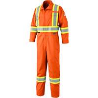 7705T Combinaison ignifuge FR-Tech avec fermetures &agrave; glissi&egrave;re aux jambes, Taille 40 (grand taille), Orange haute visibilit&eacute;, 9,7 cal/cm² Advanced Consulting and Training Ltd.