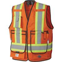 7732 Veste d'arpenteur ignifuge et r&eacute;sistant aux arcs &eacute;lectriques FR-Tech, Petit, Orange haute visibilit&eacute;, 9,7 cal/cm² Advanced Consulting and Training Ltd.