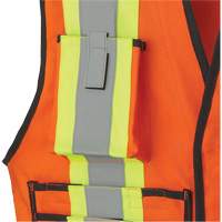 7732 Veste d'arpenteur ignifuge et r&eacute;sistant aux arcs &eacute;lectriques FR-Tech, Petit, Orange haute visibilit&eacute;, 9,7 cal/cm² Advanced Consulting and Training Ltd.