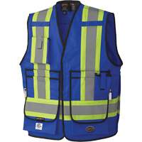 7733 Veste d'arpenteur ignifuge et r&eacute;sistant aux arcs &eacute;lectriques FR-Tech, Petit, Bleu royal, 9,7 cal/cm² Advanced Consulting and Training Ltd.